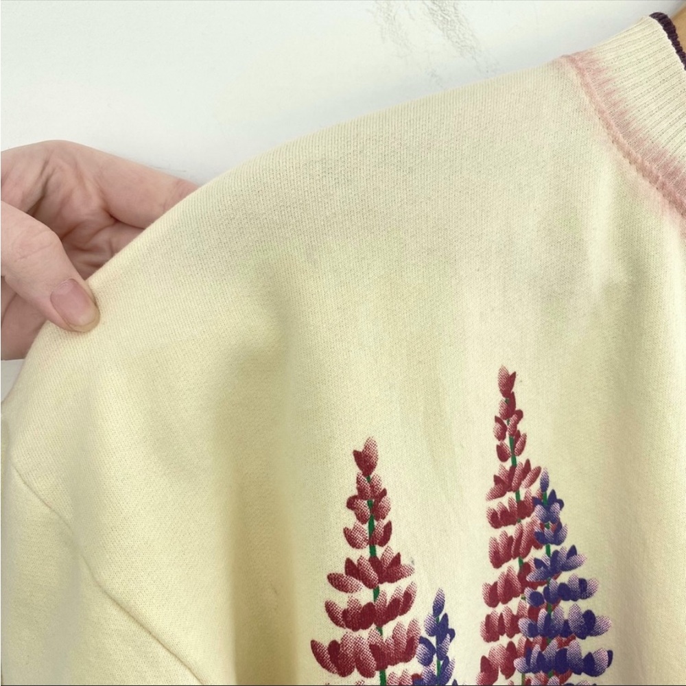 Vintage Sugar Hill Lupine Button Up Sweatshirt Small - Picture 11 of 17